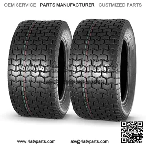 22x9.5-12 22x9.5x12 Turf Tires for Lawn & Garden Mower 4 Ply, Set of 2