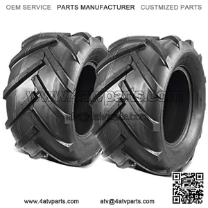 2 Pcs Super Lug 24x12.00-12 24X12.00X12 Lawn Tractor Tires Very Wide 6 Ply Rated