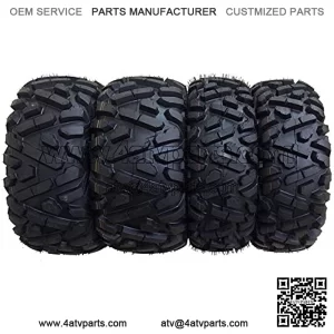 Set of 4 ATV/UTV Tires 25X8-12 25X10-12 for 2006-2014 SUZUKI KING QUAD 700 750