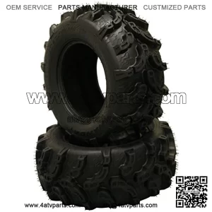 2 New Premium ATV Tires 25X10-12 6PR P375-10215