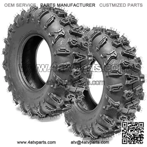 2PK 26x9x12 26x9-26-9-12 ATV UTV Sport Utility Quad 26" 6PLY Tires For All Terrain, Mud, Sand, & Dirt