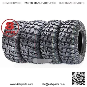 8PR Premium ATV/UTV Tires 27x9x12 & 27x11x12 fit 16-20 Polaris RZR 1000 S/S4/Crew/XP