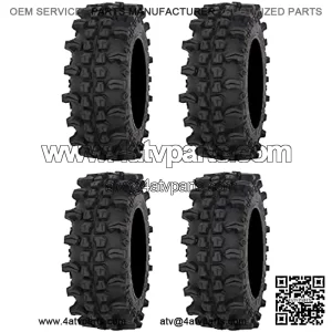 Full Set of ACP (10ply) Radial ATV Tires [33x9.5-20] (4)