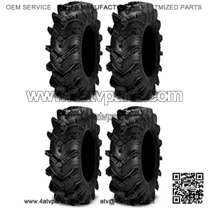 Full set of Cryptid (6ply) 30x10-14 ATV Tires (4)