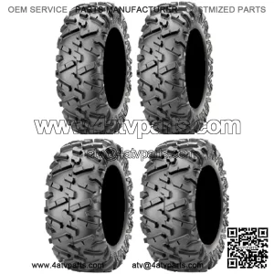 Full set of BigHorn 2.0 Radial 26x9-12 and 26x11-12 ATV Tires (4)