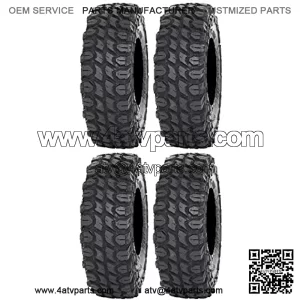 Full set of STI X COMP ATR DOT Radial (10ply) 32x10-14 ATV Tires (4)