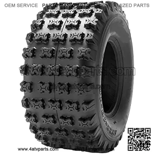 ATV Tires, 22x10-10 Sport Quad ATV Tires, 4 Ply 22x10x10 All Terrain Front Tires Fit All 10?? Rims(Pack of 1, Tubeless)