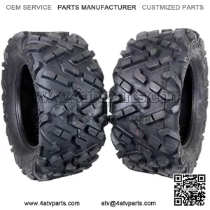 2 Set ATV Tires 27X11-14 Rear ATV Durable Dual Compound 6 Ply 27X11x14