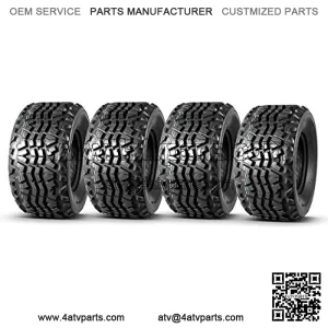 ATV Tires 23X11X10 23x11-10 ATV UTV Quad Tires Compatible with Kawasaki Mule Tires 6 Ply 1880Lbs Max Load, Set of 4