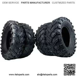 New 4 Set of MS Claw 25x10-12 Rear 25x8-12 Front ATV Tires Bear 6ply K299