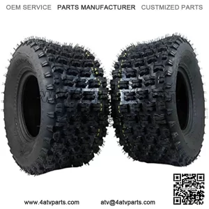 New ATV Sport Quad Tires Two Rear 20X10-9 4 Ply Tires For Yamaha Raptor Banshee Honda 400ex 450r 660 700 400 450 350 250 (Set of 2 rear 20x10-9)