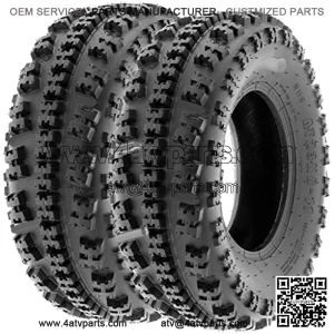 Pair of 2 ATV UTV Sport Tires 23x7-10,6 PR Tubeless A027