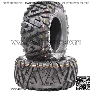 Set 2 UTV ATV tires 23x11-10 6PR for 01-08 Kawasaki MULE 3000/3010