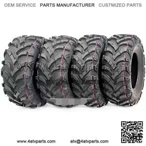 Set 4 ATV tires 24x8-12 & 24x9-11 fit for 00-06 Honda Fourtrax Rancher TRX350FM 350 4X4
