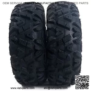 Set of 2 ATV UTV AT Tires 26x11-14 6PR Rear Spare Tire Replacement Mud All Terrain UTV Tires