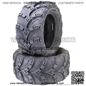 Set of 2 Premium ATV UTV Tires 26x11-14 26x11x14 6PR Mud Sling
