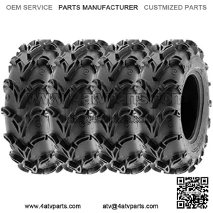 28x10-12 28x10x12 Tubeless 6 PR 28" ATV UTV Tires A050 [Set of 4]