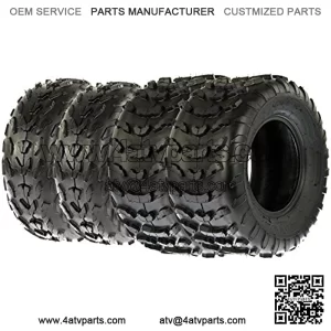 A007 ATV/UTV Tires 18x7-7 Front & A006 22x10-10 Rear, Set of 4