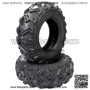 2 PCS 25x8-12 Front ATV Utility UTV Tire Tires 25 8 12 6 PR