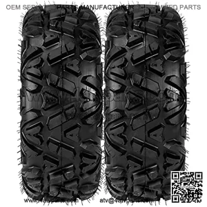 2PCS 25x8-12 Front All Terrain Trailer ATV Utility UTV Tires 25 8 12 25x8x12 6PR