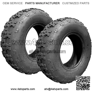 2PCS Front Sport ATV Utility Tires AT 21X7-10 4 Ply Tires Tubeless