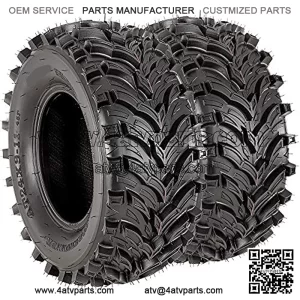 2 New ATV/UTV Tires 24x9-11 Front 24x9x11 6PR, Max Load 365lbs@7psi
