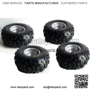 145/70-6" Wheel Taotao Sunl Coolster Roketa ATV Quad Mini Go Kart Cart Tire Rim