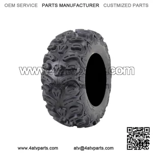 Set of (4) 25-10-12 K587 HTR Bearclaw 8 pr Radial Golf Cart ATV UTV Tires