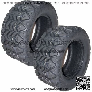 TWO 20x10.00-10 20x10-10 20/10-10 Golf Cart TIREs 4ply DOT Journey P3026