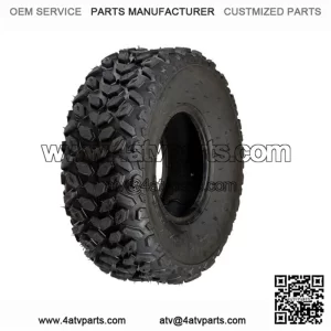 19x7.00-8 Tire with QD112 Knobby Tread for Baja Mini Bikes MB165 & MB200, ATVs, & Go Karts