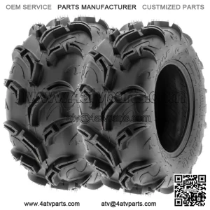Pair of 2, 27x11-12 27x11x12 Quad ATV UTV Trail & Mud 6 Ply Tires A048