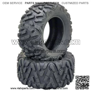 Set 2 of ATV UTV Tires 27x11-12 27x11x12 6PR Bighorn Style All Terrain