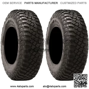 Pair of Mud-Terrain T/A KM3 (8ply) Radial ATV Tires [28x11-14] (2)