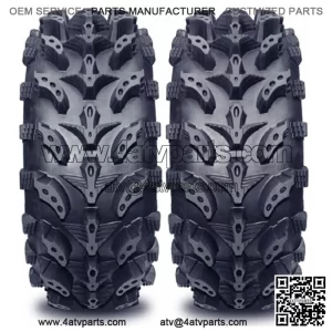 Pair 2 Swamp Lite 28x11-14 ATV Tire Set 28x11x14 SwampLite 28-11-14