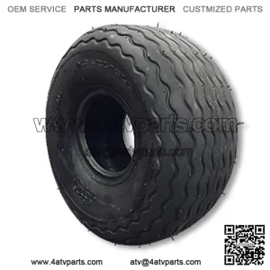 800 X 6 RIBBED TIRE, 4 PLY, 8.0?? WIDE, 16.0?? OD, FLAT PROFILE
