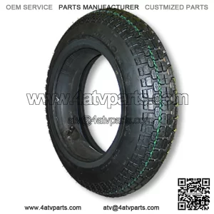 350 X 10 STUDDED TIRE, 4 PLY, 3.7?? WIDE, 17.5?? OD