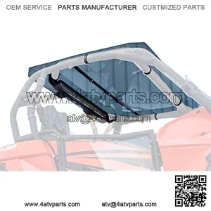 SuperATV Dark Tinted Roof for 2014-2018 Can-Am Maverick | 1/4" Polycarbonate 250 Times Stronger than Glass | Great for Year-Round Use | Protects Against Weather and Debris