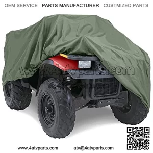 Budge ATV-1 Sportsman ATV Cover, Olive Green, Waterproof, Heavy Duty, Large
