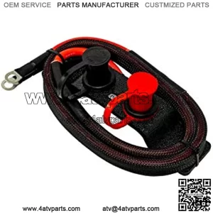 Can-Am X3 Battery Jump Post, Quick & Easy Charging - Fits 2 & 4 Seat Maverick X3 - Water Resistant High Voltage Cables, Fits in Factory Holes and Hardware