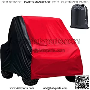 UTV Cover ,Fit(XXXL 162" L*65"W*75"H) Heavy Duty 210D Oxford Outdoor Waterproof Cover Polaris RZR Cover Side by Side Accessories UTV Waterproof Storage Cover