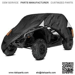 NEVERLAND Utility Vehicle Cover Waterproof For Can-Am Maverick X3 XRS Turbo R RR (For: Can-Am Maverick X3 R)