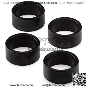 Fits Honda 2.5" Lift Kit Rubicon 500 + Rincon 650 + 680 + Rancher 300 + 350 + 400 + 420 ATV Suspension Lift (Black) T6 Billet