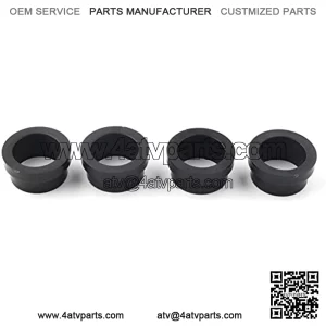 ATV 4 Pcs Suspension Shock Eye Bushing Spacer Kit Compatible with Polaris Outlaw 450 500 525 2008-2011, Predator 500 2003-200, Scrambler 400 500 1997-2007