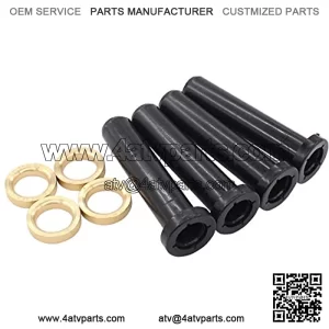 Pack of 4 Front Suspension Control Long Bushing with Spacer for Polaris Trailblazer 250 ATV 4x4 6x6 Magnum 425