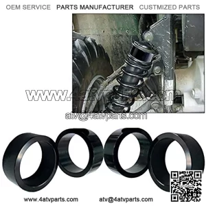 2.5" Suspension Lift Spacer Kit For Honda Foreman Rubicon 400 450 500 ATV BLACK