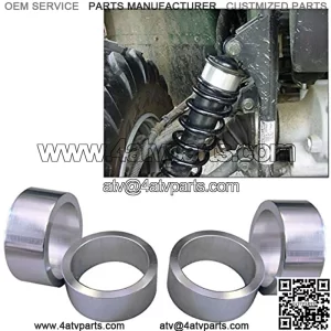 2" ATV UTV Suspension Lift Spacer Kit For Honda Pioneer 500 700 700-4 1000 UTV (Silver, 2 Inch)