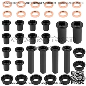 38Pcs Rear Suspension Bushing & Spacer Kit Replacement for Polaris Sportsman 500 RSE Sportsman 400 4x4 700