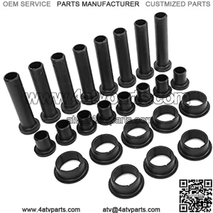 Rear Suspension Bushings, Rear Suspension Bushings Kit, 24pcs Rear Suspension Bushings Kit Replacement for ATV SPORTSMAN 400 2003?2005