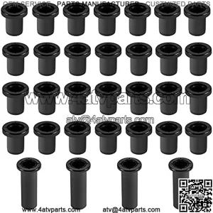 ATV Front & Rear Bushing Kit 32 Pcs ABS Fit for Polaris Sportsman X2 500 800 Touring 2008-2013 Replaces for 5439874, 5436832, 5436505