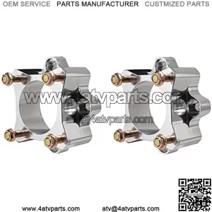 Kawasaki ATV KFX 400, 450R 4/110 Rear Wheel Spacers (adds 4 inches of width)
